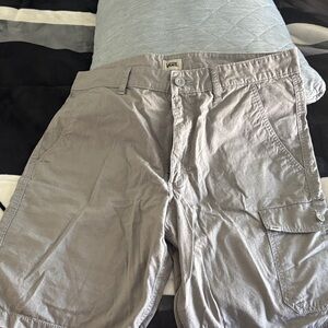 Vans Light Gray Cargo Shorts